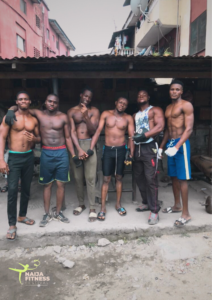 Outdoor group workout photo