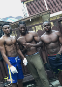 Outdoor group workout photo