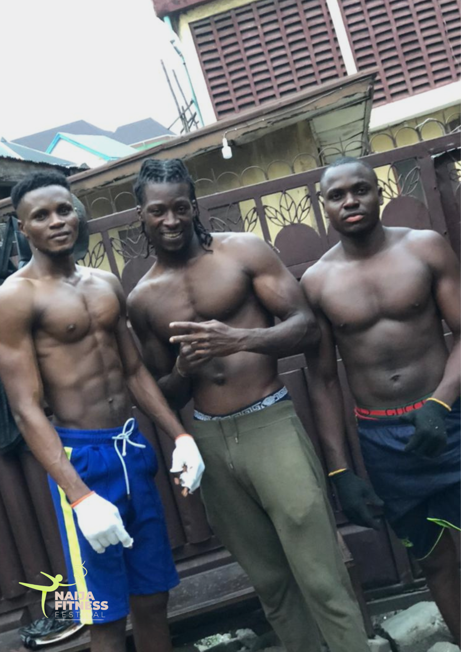 Outdoor group workout photo