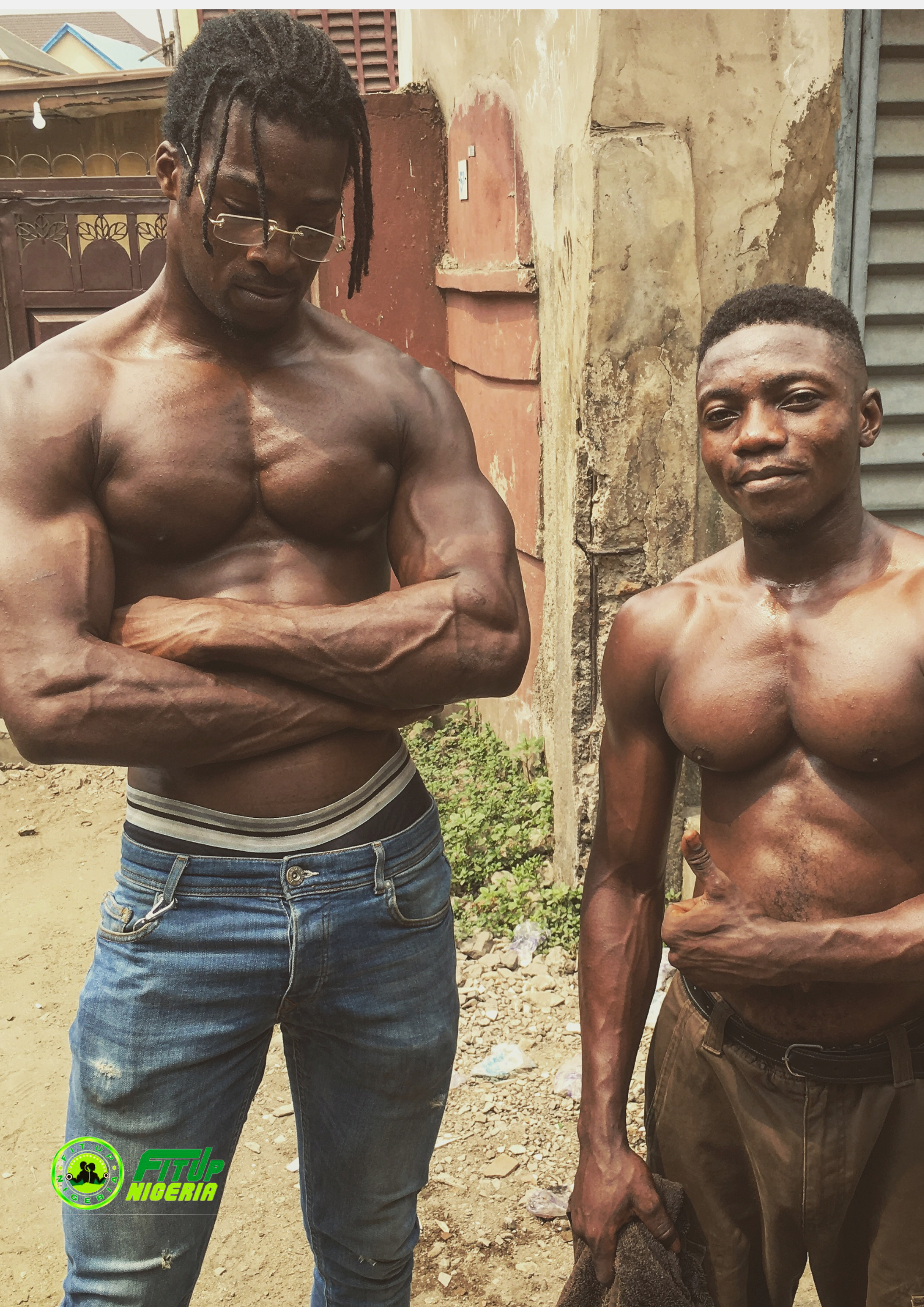 Outdoor group workout photo